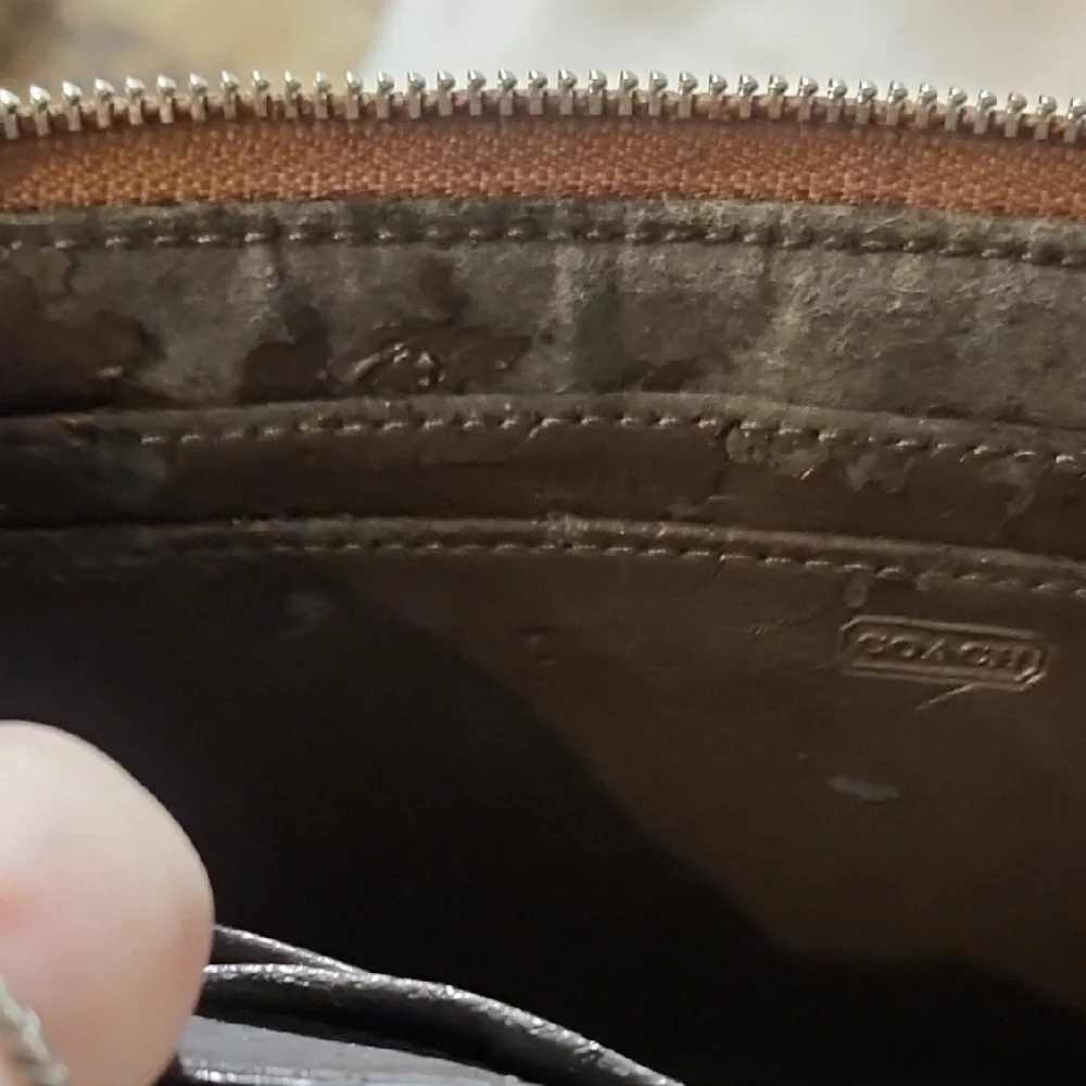Vintage! Brown Signature   Wallet! The Out Sides Not Bad. Pictures! - Picture 8 of 9